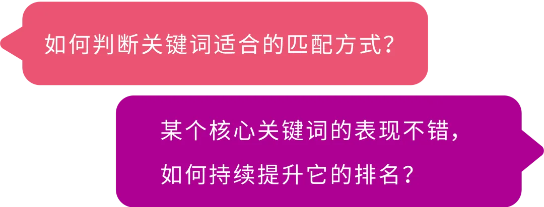 搞懂匹配,效率翻倍!4大场景拆解关键词优化