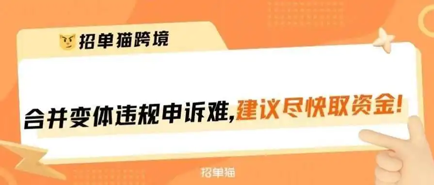 亚马逊大面积扫号！合并变体违规申诉难，卖家抓紧取资金！