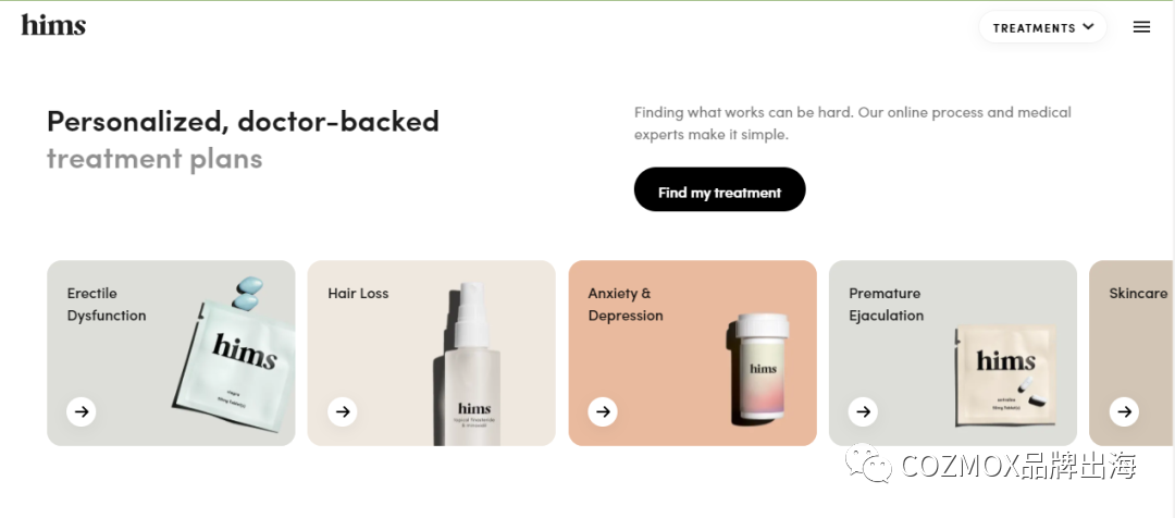 DTC个护品牌Hims年售2.72亿美元，出海企业首要任务是品牌建设！