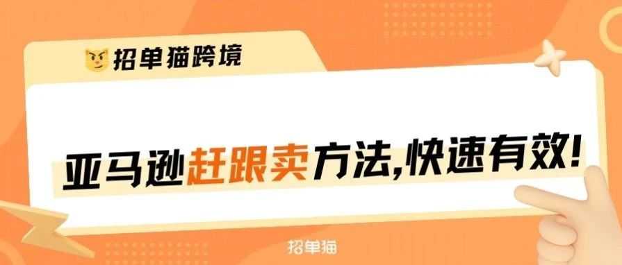 亚马逊赶跟卖, TM标赶跟卖成功指南！