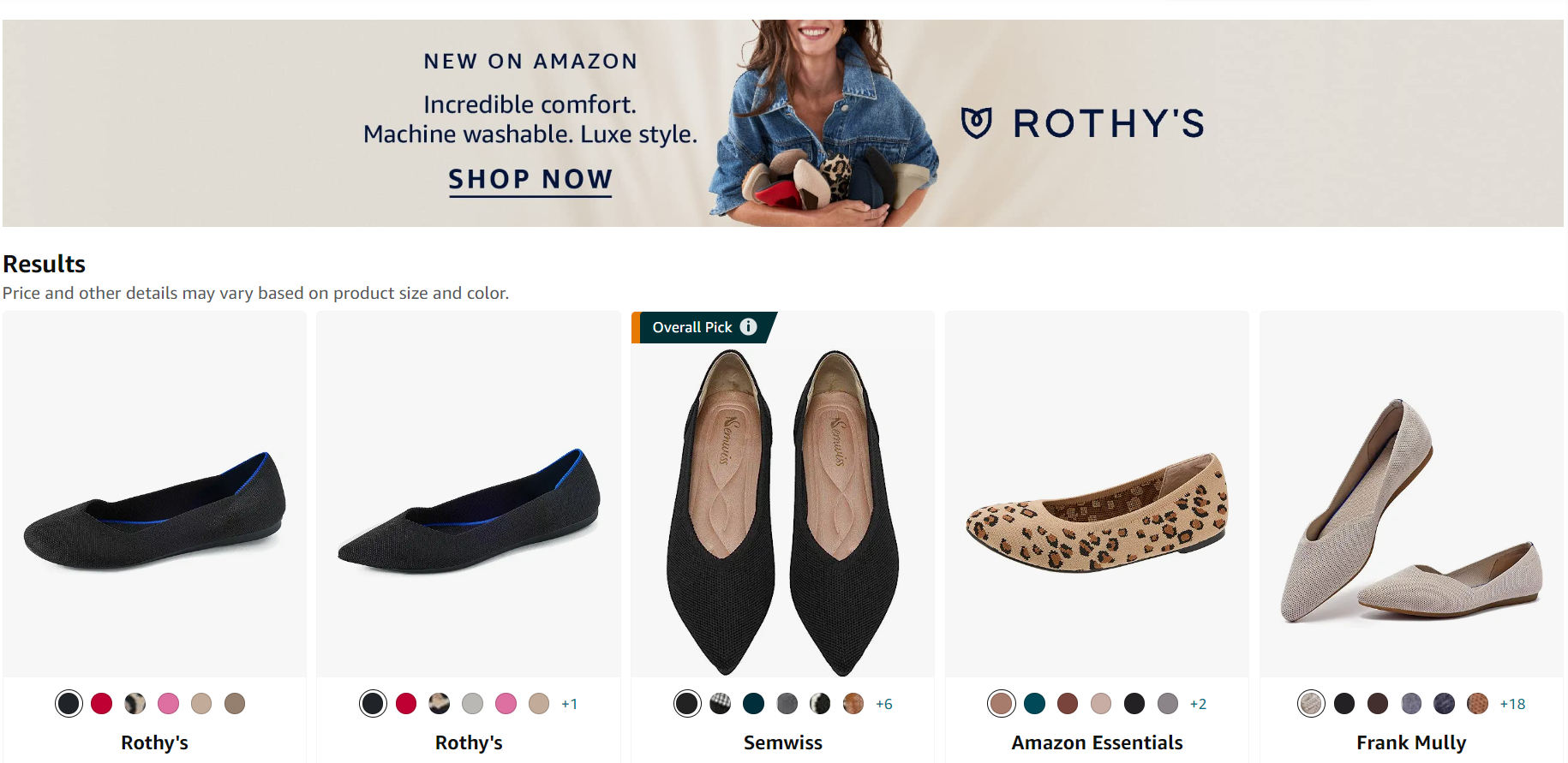 鞋类品牌Rothy's入驻亚马逊时尚商店！