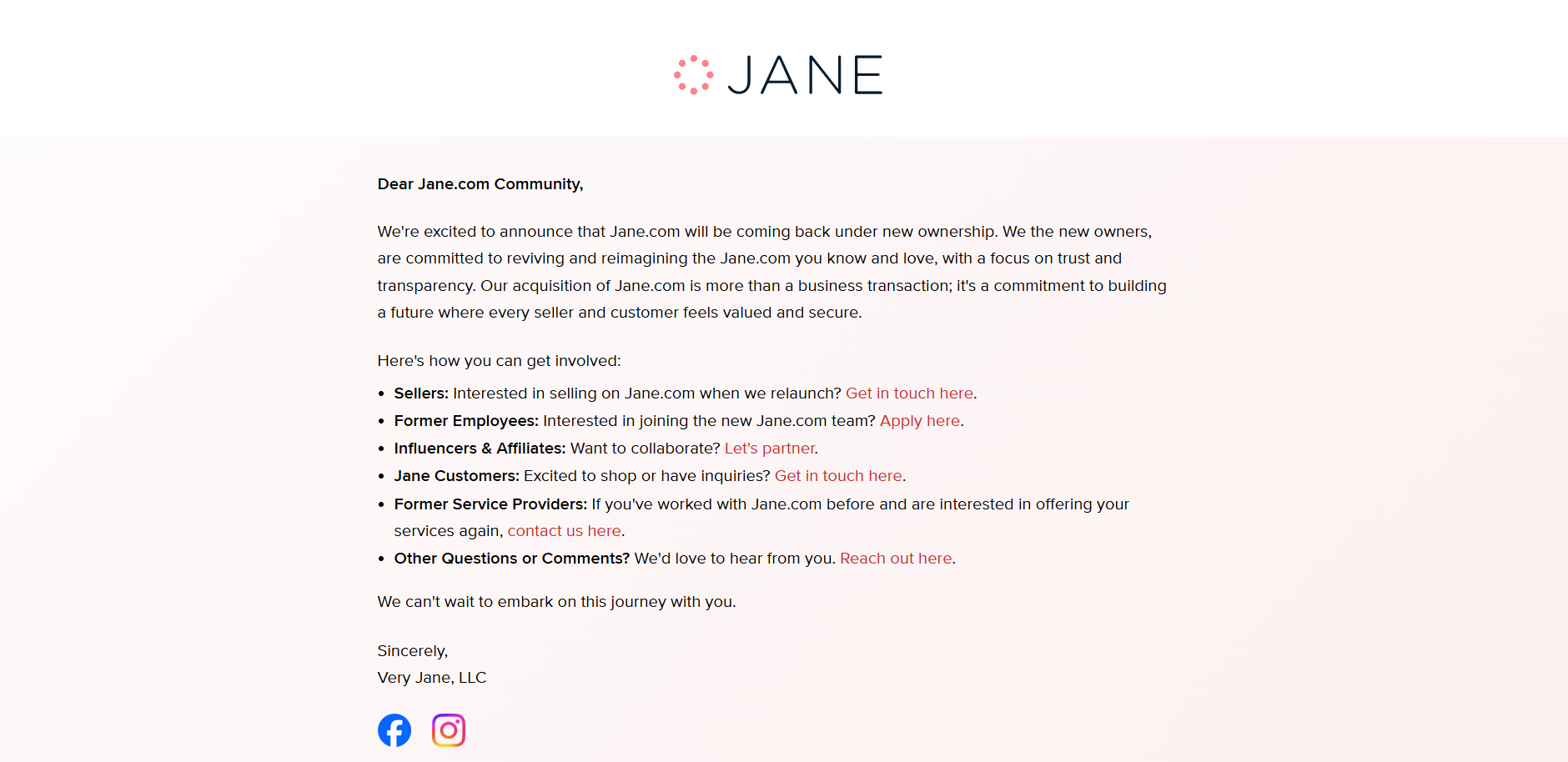 Jane电商平台