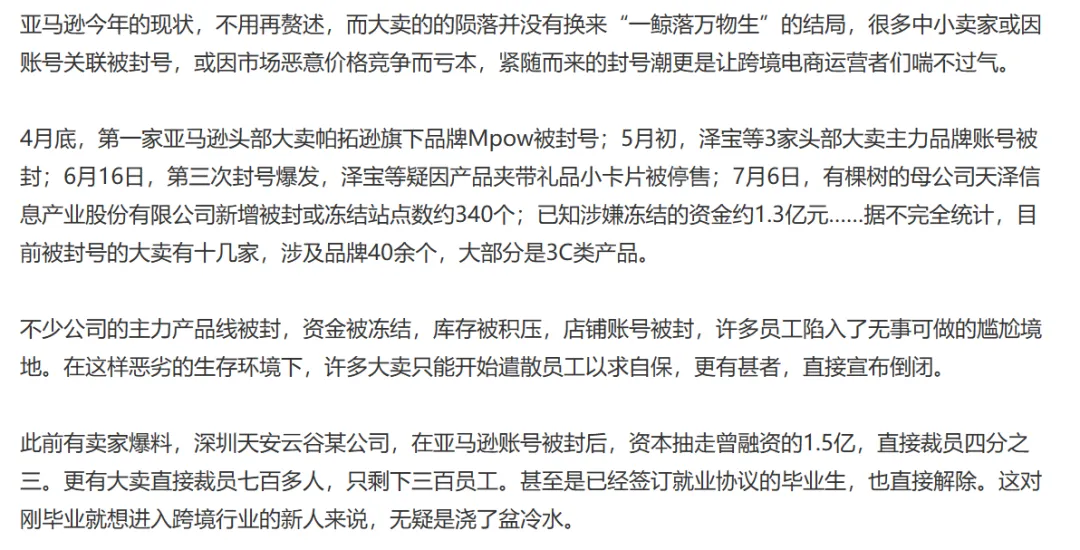亚马逊是个怎样的生意