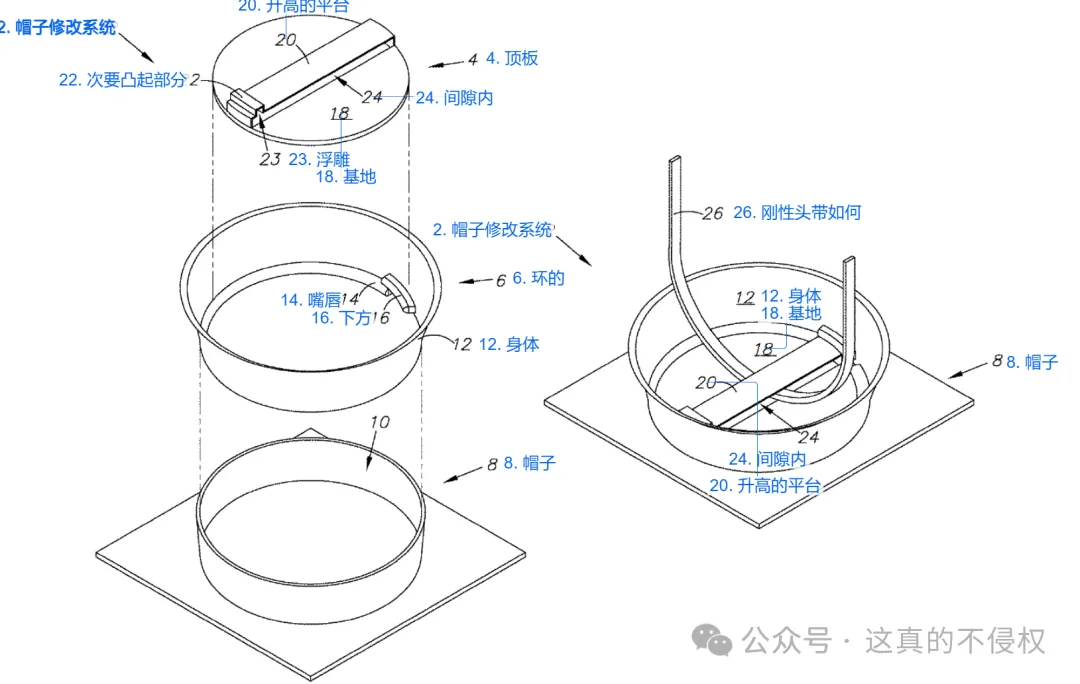 耳机仓、毕业帽专利预警