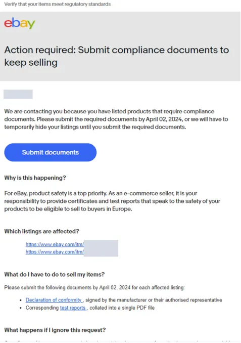 eBay CE认证审查通知已送达,请火速提交所需文件!一站式解答常见疑惑