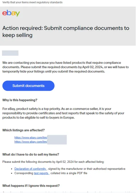 eBay CE认证审查通知已送达,请火速提交所需文件!一站式解答常见疑惑