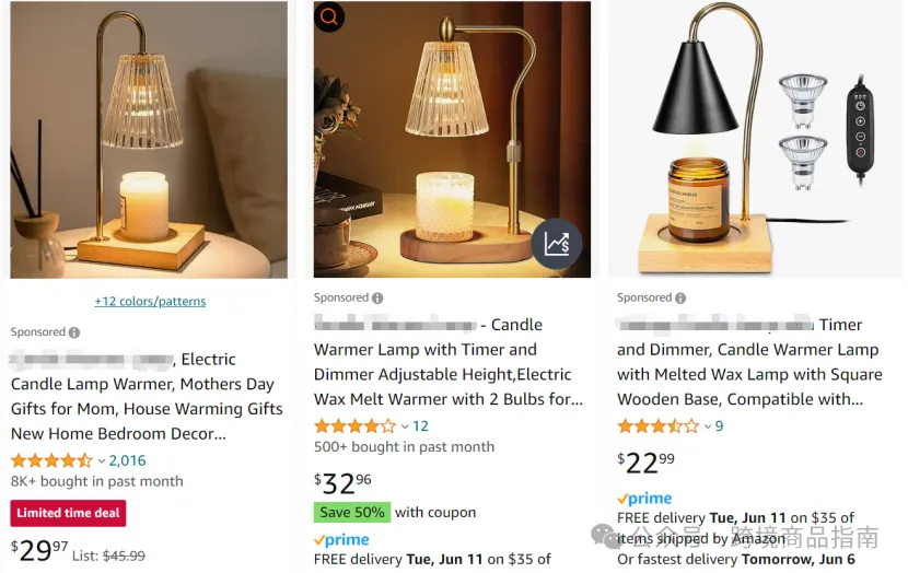 亚马逊避坑产品香薰蜡烛Aromatherapy Candle融蜡灯Candle Lamp蜡烛灯Electronic Candle