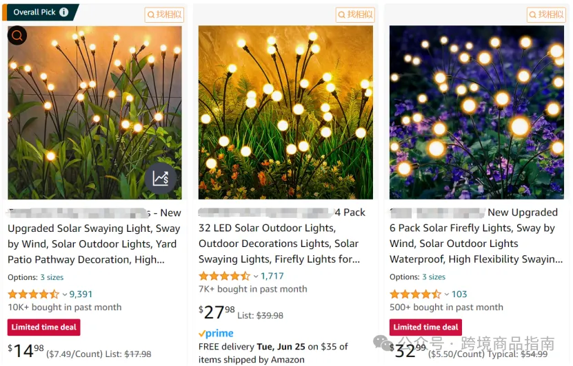 本期亚马逊避坑产品盘点：头灯Headlamp/钥匙扣灯Keychain Work Light/萤火虫Firefly Lights