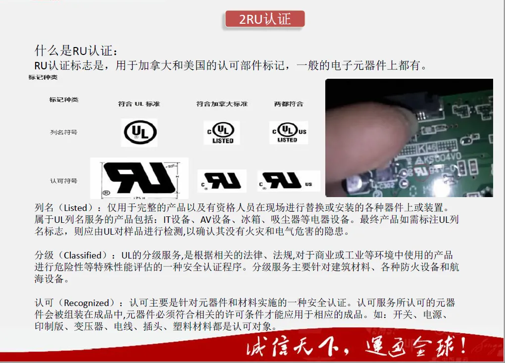 什么是RU认证？