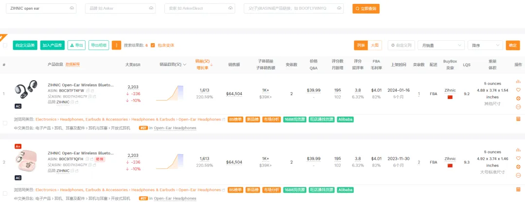 TikTok美国站“开放式耳机”日出2000单，耳机或成数码赛道最热黑马 | 嘀嗒狗