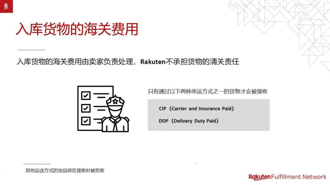 Rakuten Fulfillment Network 乐天海外仓操作指南