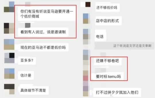 亚马逊对标Temu？或推出低价托管商城