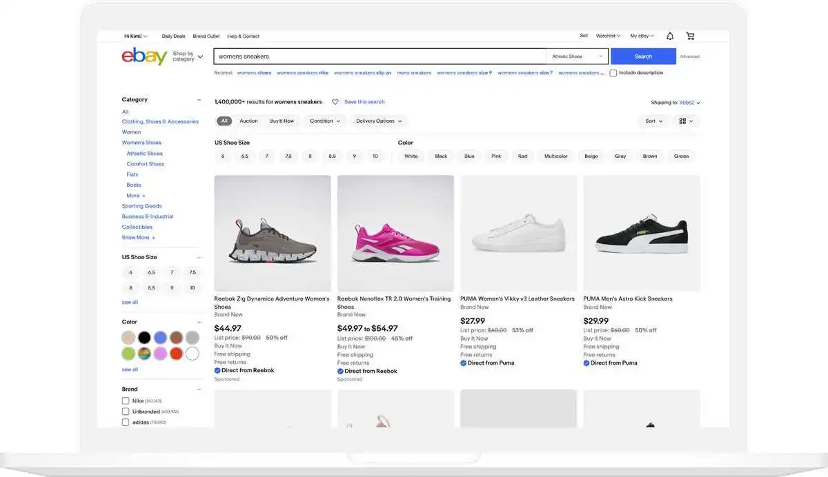 eBay推出全新改版搜索页面,提升用户购物体验