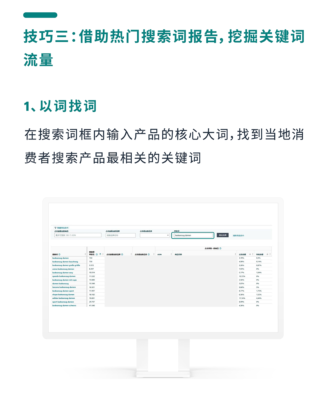 返校季流量变销量，AI及亚马逊工具轻松找词拓词