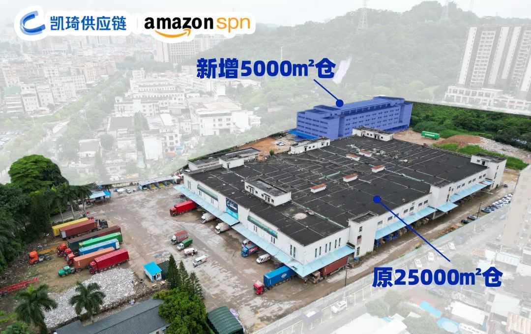 物流园全面升级！凯琦凤岗仓扩至30000㎡