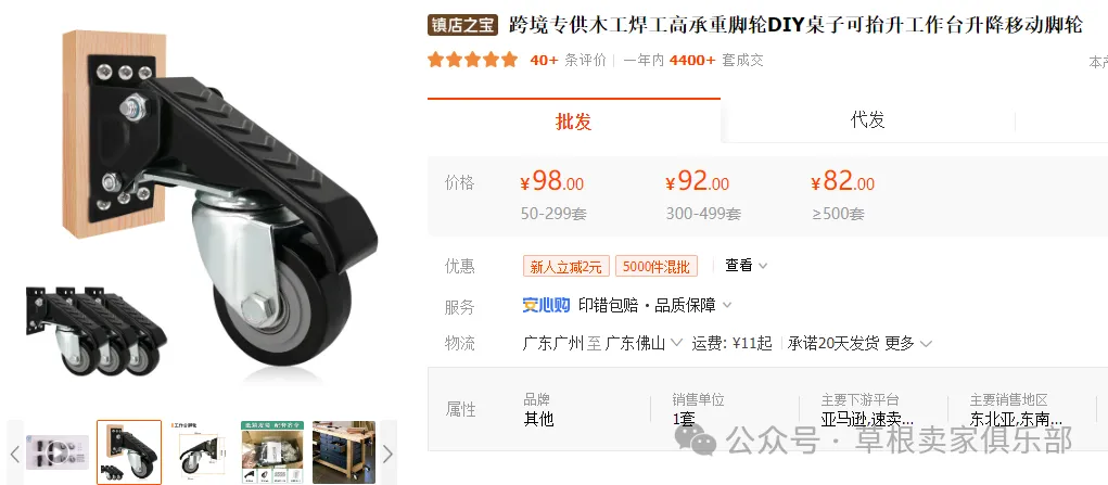 潜力爆款产品分享——Caster Wheels