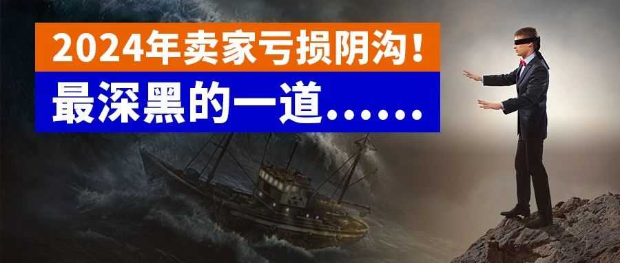 亏钱亏到泄气！还不自知！2024年卖家亏损阴沟！最深黑的一道……