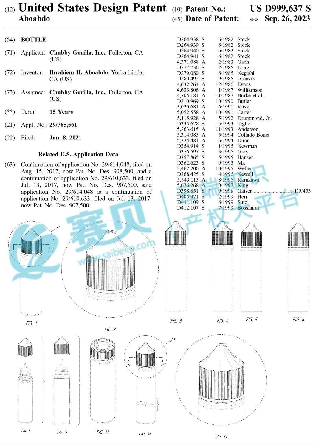 【24-cv-5574】匿名原告曝光！独角兽塑料瓶商标专利双维权，立即停售下架！已申请TRO冻结令！