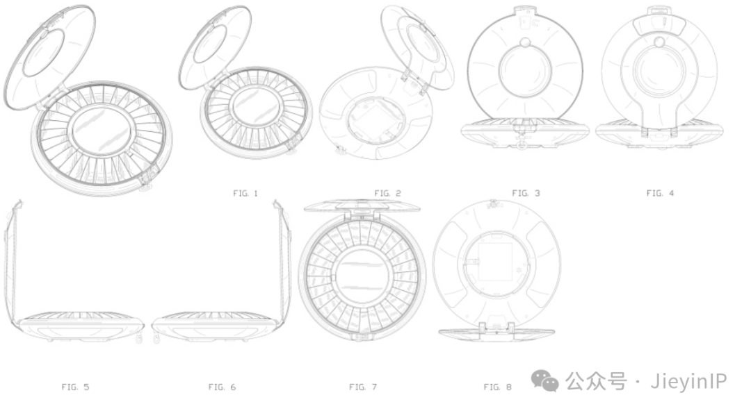 美国外观专利预警，9月3日最新下证专利合集（下）