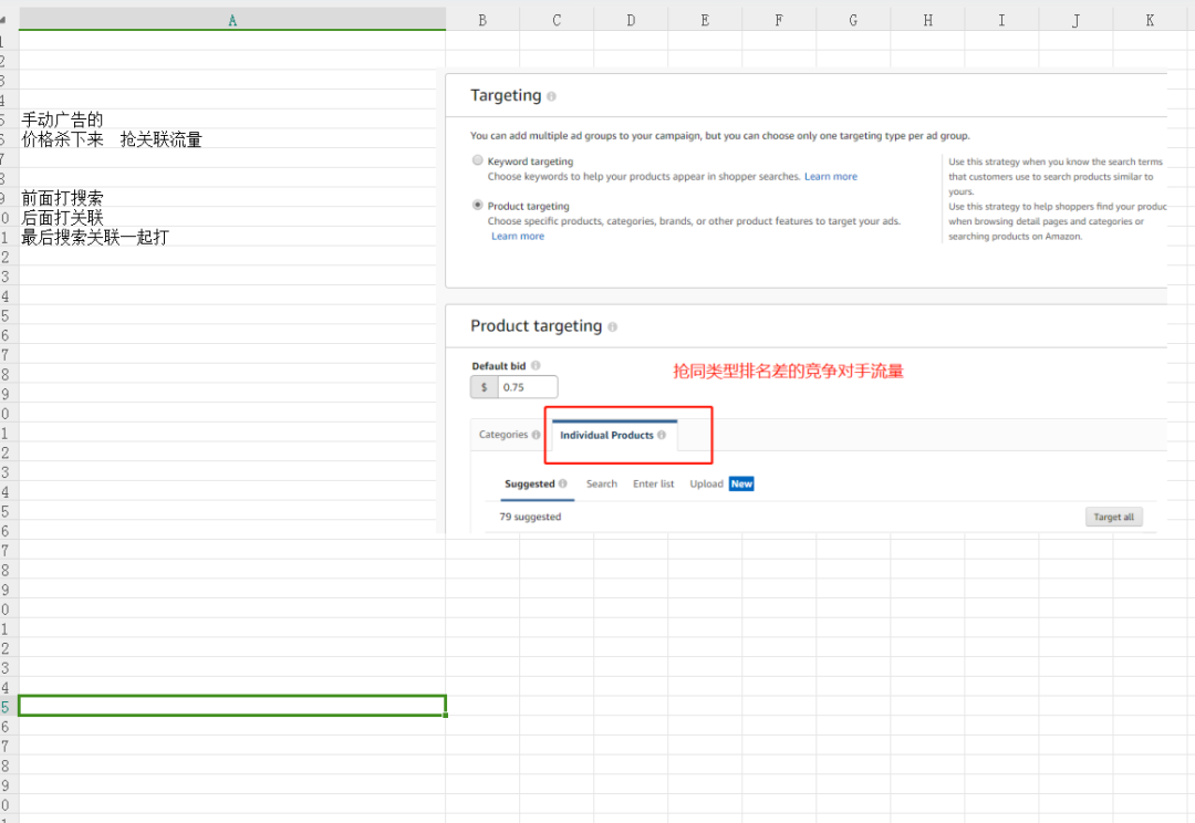 亚马逊广告投放实操表格