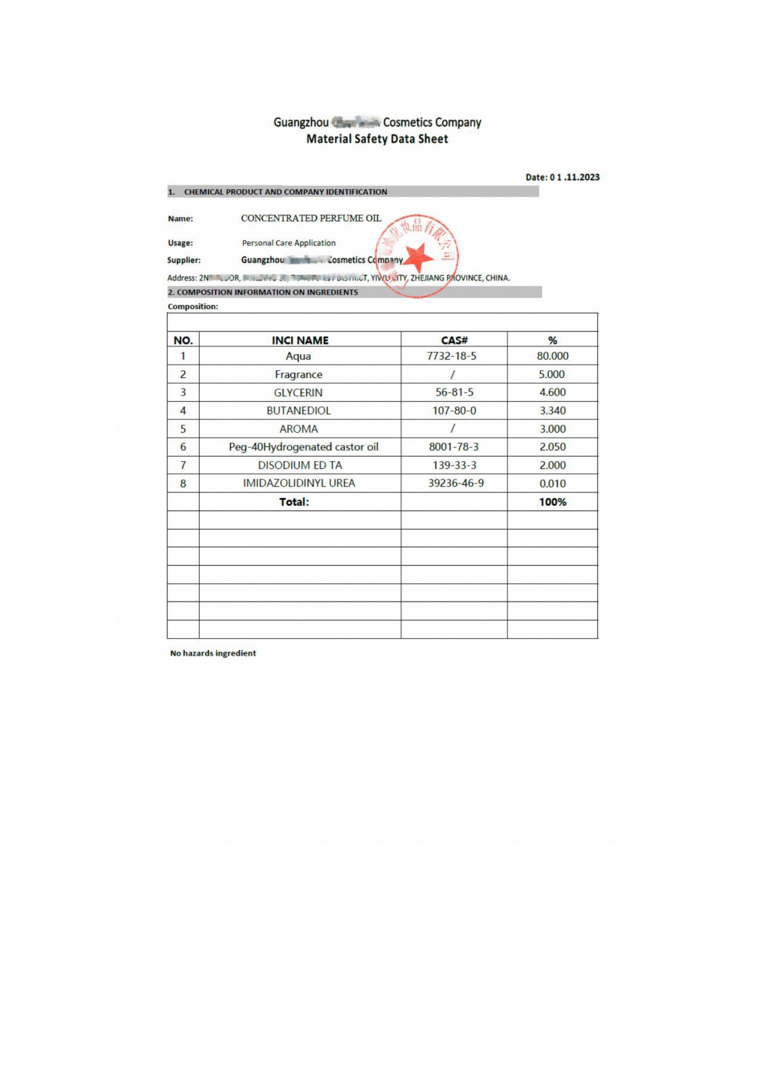 全球速卖通全/半托特货商品提供SDS/MSDS要求规范