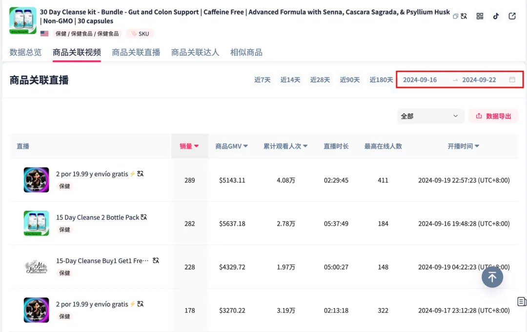 美区直播火爆！FastMoss直播爆品榜重磅上线，看看TikTok直播生态中出现了哪些爆款商品