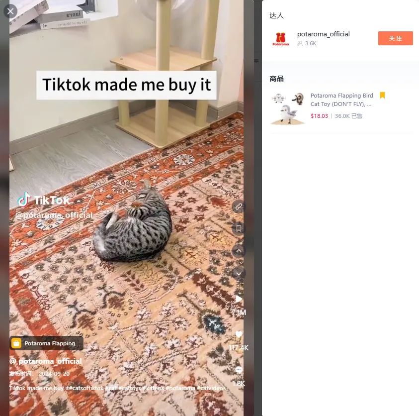 TikTok美区记忆泡沫颈枕日出7500单，新奇玩具爆火成送礼首选 | 嘀嗒狗
