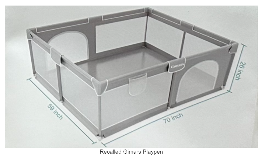 亚马逊独家在售婴儿围栏被CPSC召回！存在夹伤及窒息风险