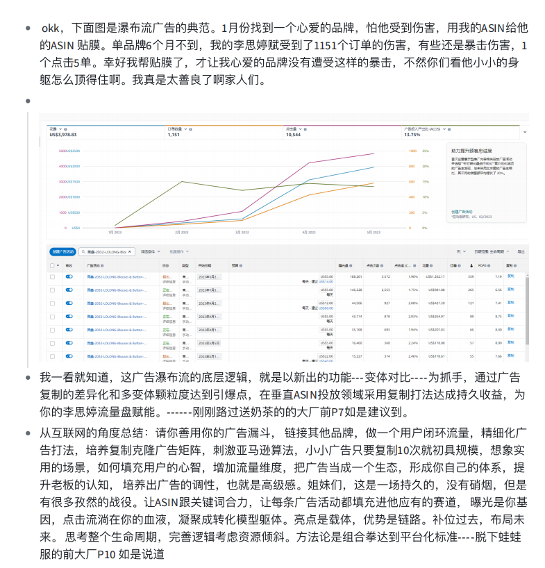 亚马逊广告：瀑布流投放步骤拆解