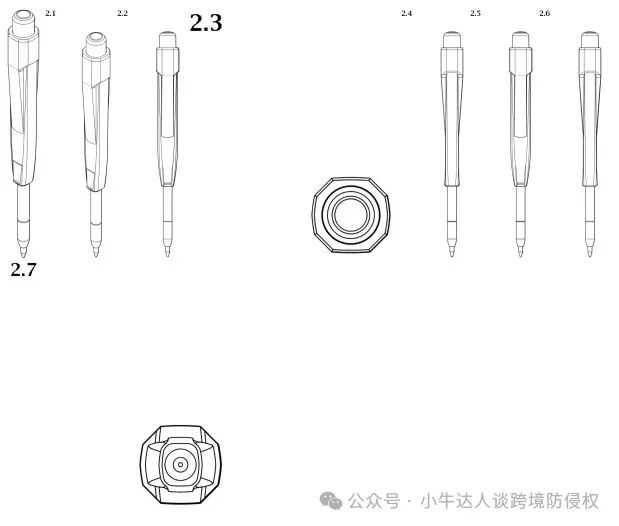 精选10款10月22日最新下证美国外观专利，警惕侵权！