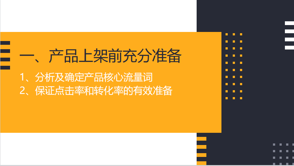 亚马逊不同推广时期的站内CPC广告实战打法（共50页）