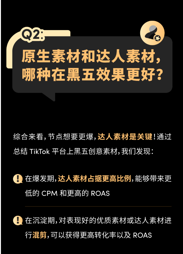 快问快答！黑五素材究竟有哪些注意点？一次性带你搞明白