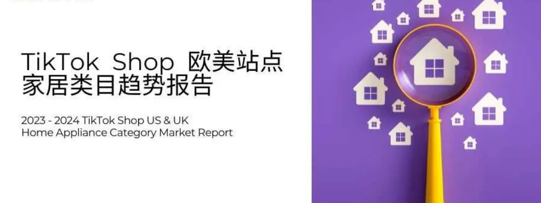 欧美站点｜TikTok Shop 家居类目市场分析报告（2023-2024）
