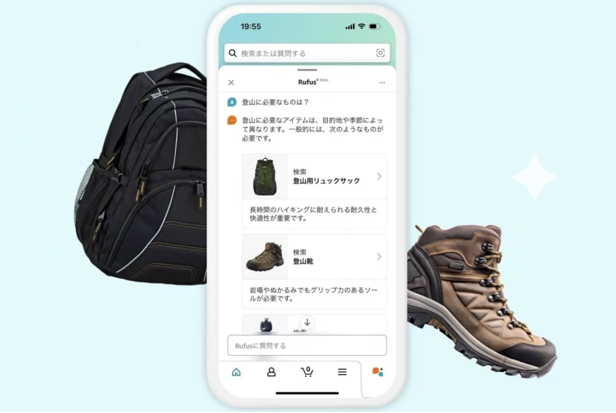 亚马逊在日本推出AI购物助手Rufus测试版