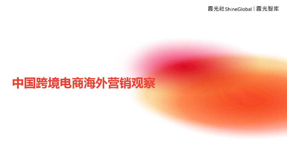 《2024中国跨境电商海外营销观察》PDF下载