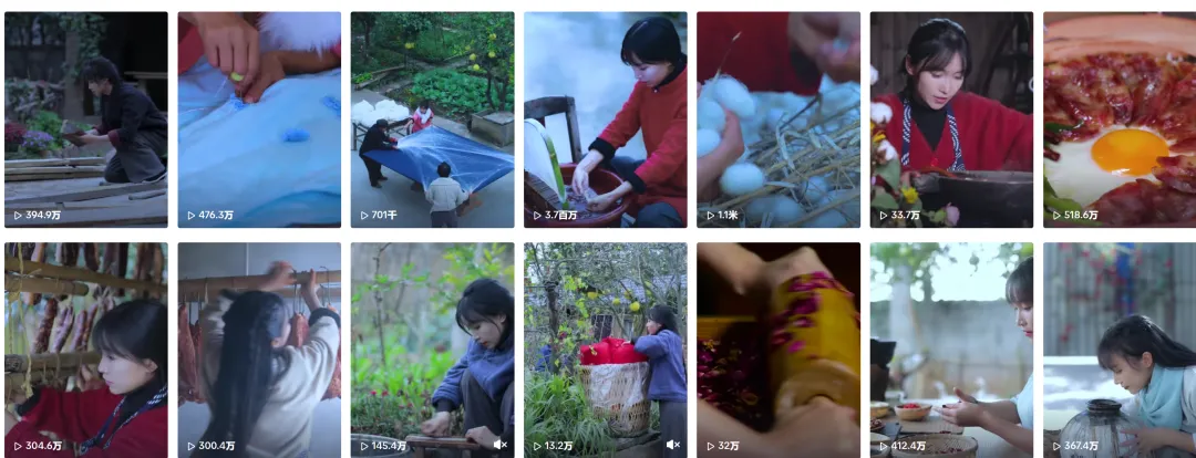 TikTok播放量超百万,李子柒归来仍是顶流!
