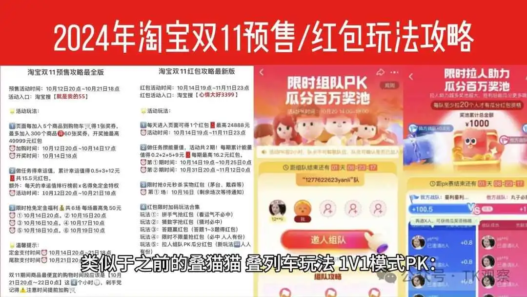 这个双11,大家都不装了