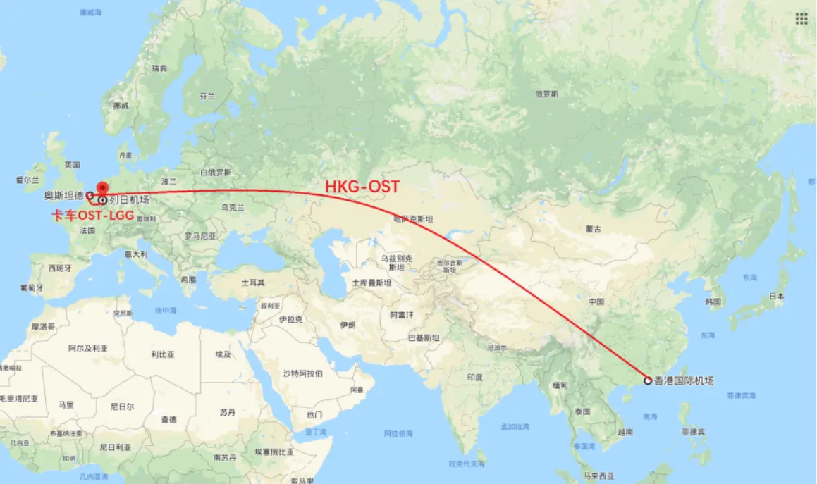 跨境物流国际航空运输模式直飞、转飞、经停、多式联运是什么?