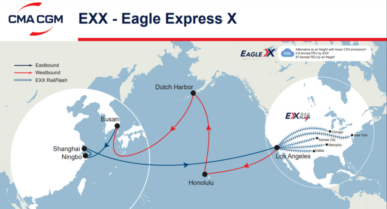 跨境物流美国海运中的EXX是什么船？EXX船介绍