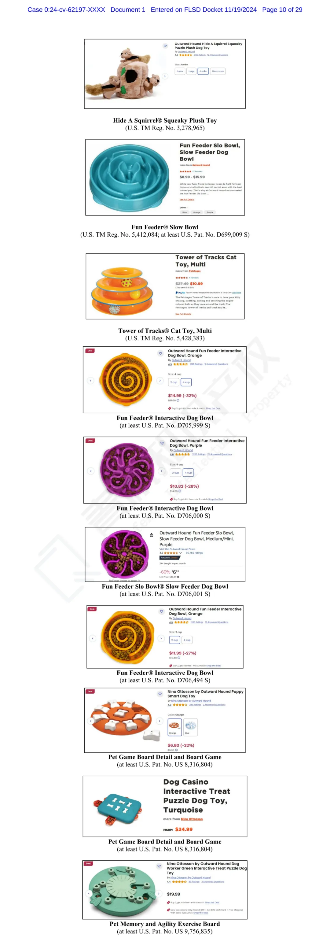 亚马逊被TRO疯狂扫射!宠物类、X类的卖家避雷这些产品!(已公开部分被告名单)