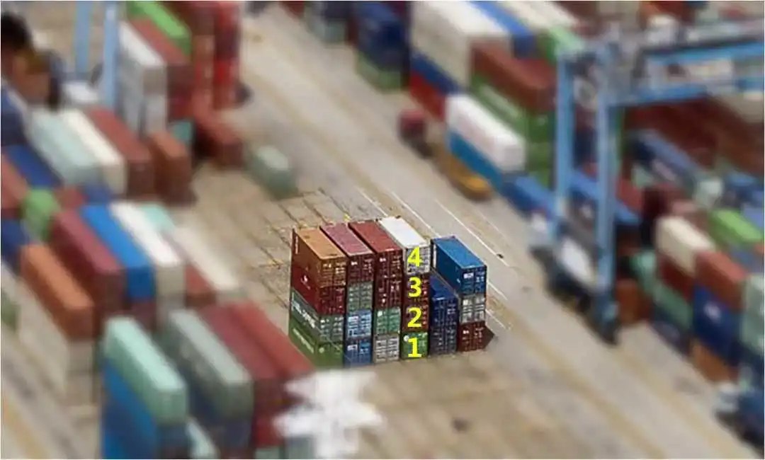 跨境物流海运集装箱码头箱位怎么看?集装箱箱位介绍