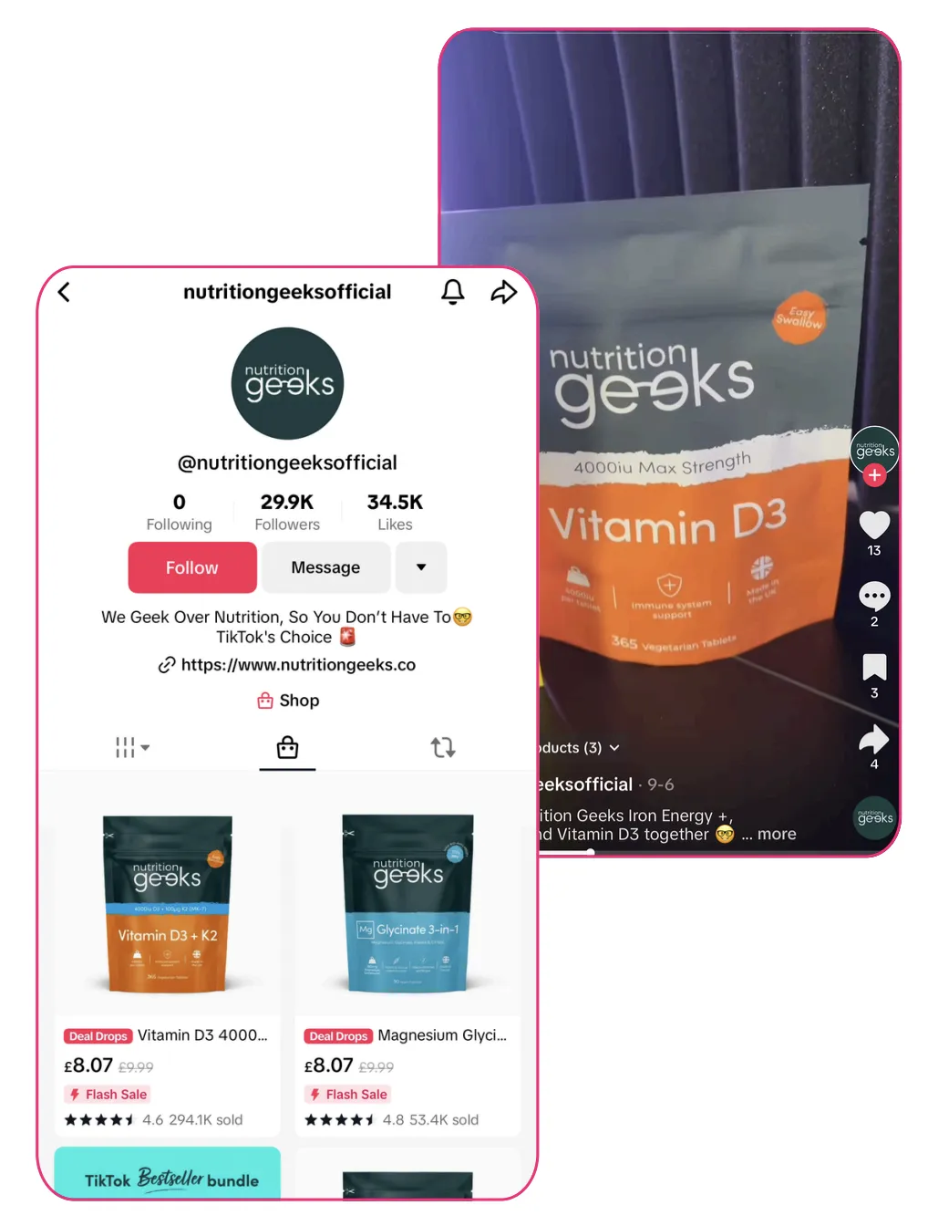 TikTok 英国Q3前25品牌,Virgo Boutique GMV达2,600万英镑