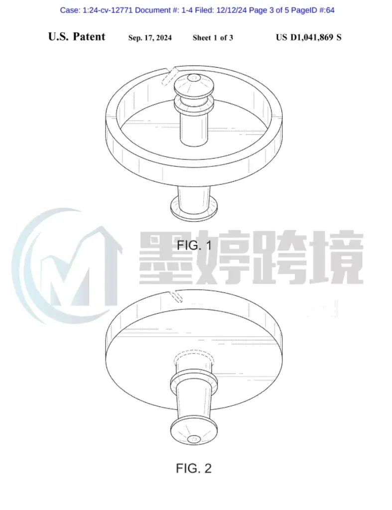 刚下证就维权?全新商标专利发起TRO维权,预计很快冻结!卖家抓紧对照排查!