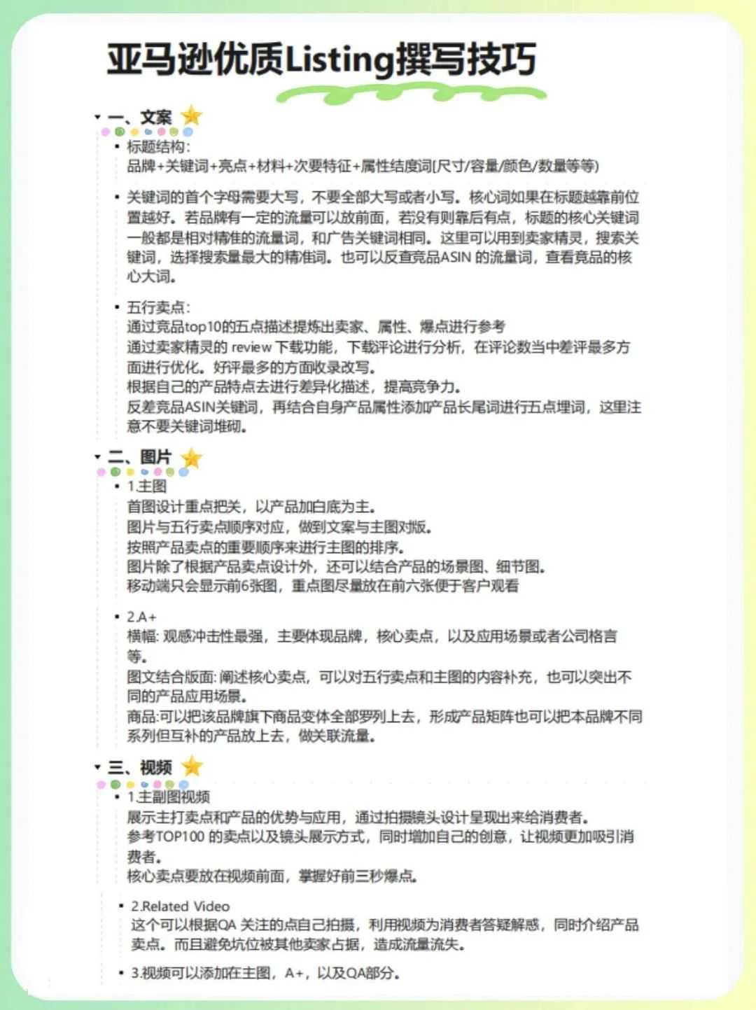 新手必看！亚马逊运营全流程详解🔥