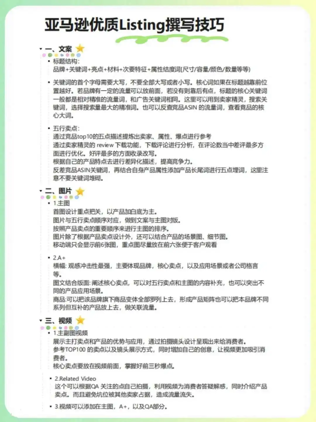 新手必看!亚马逊运营全流程详解🔥
