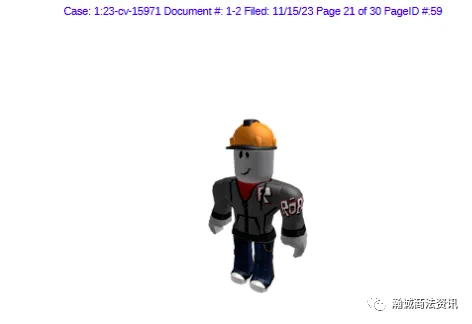 HSP律所代理Roblox罗布乐思再次发起商标维权！今年已发9起案件