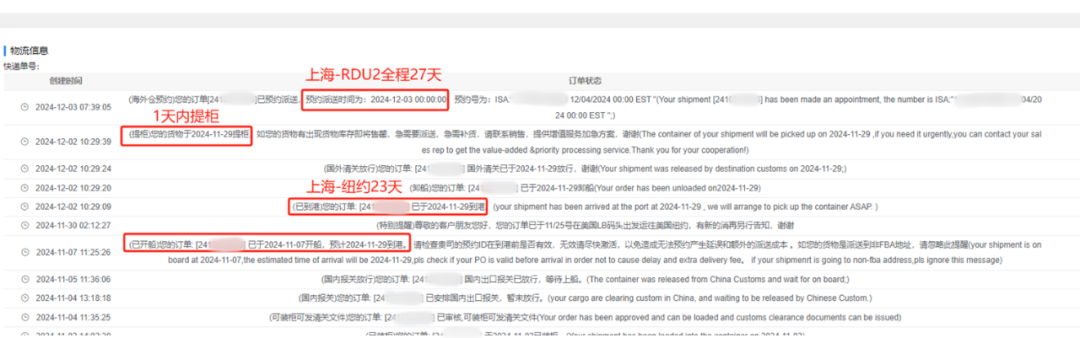 快至20天！美国中东部物流这样发！