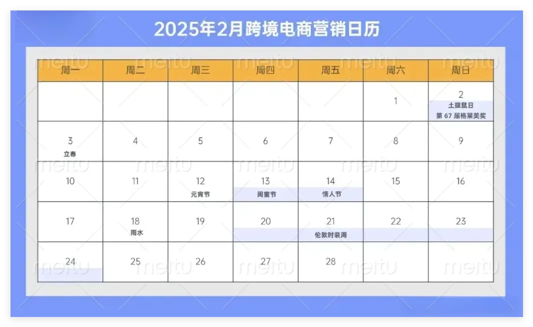 2025年海外营销节点速记!助力品牌提前布局出海营销战略