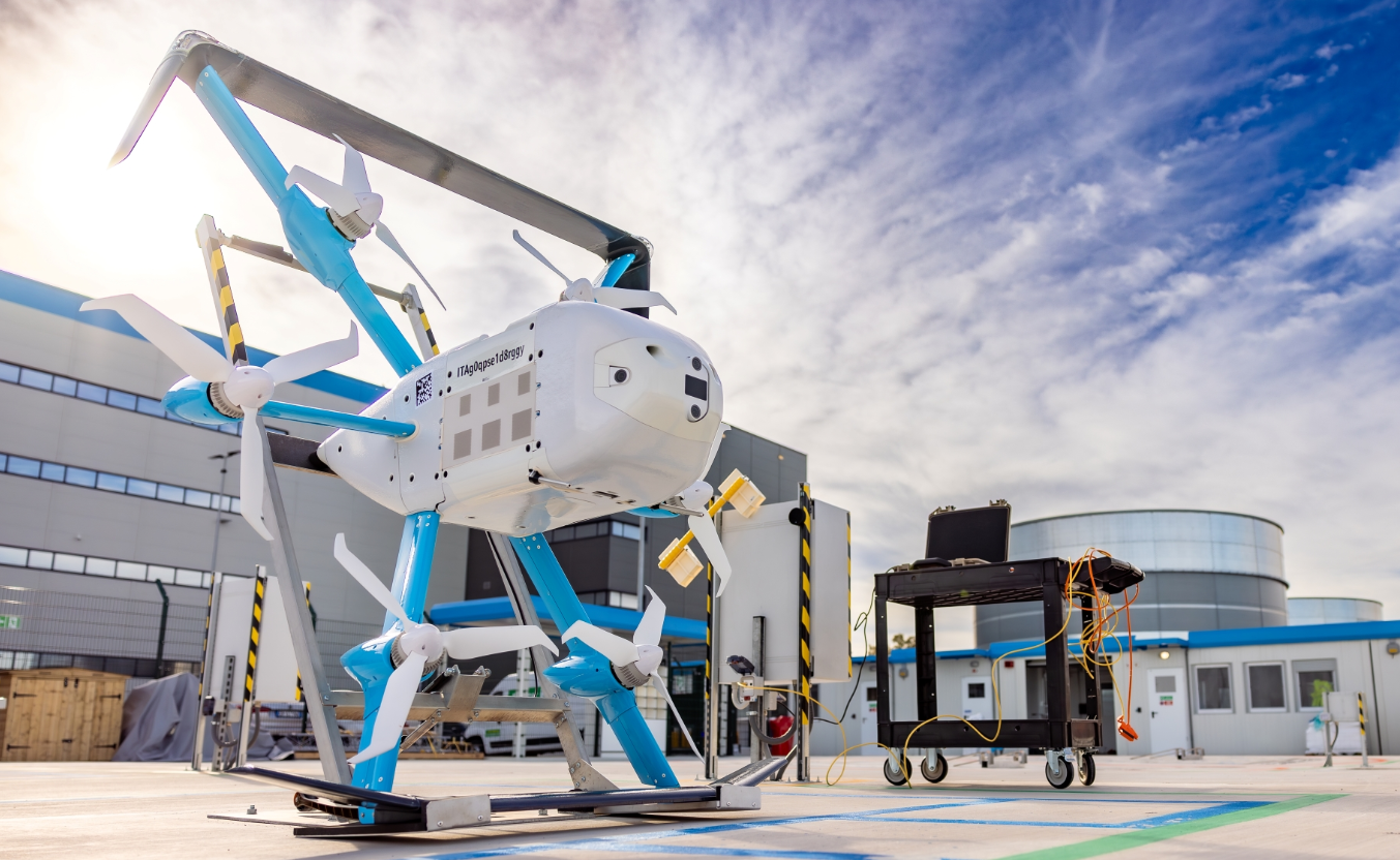 亚马逊在英国推进Prime Air无人机服务，达灵顿成首个试点城市