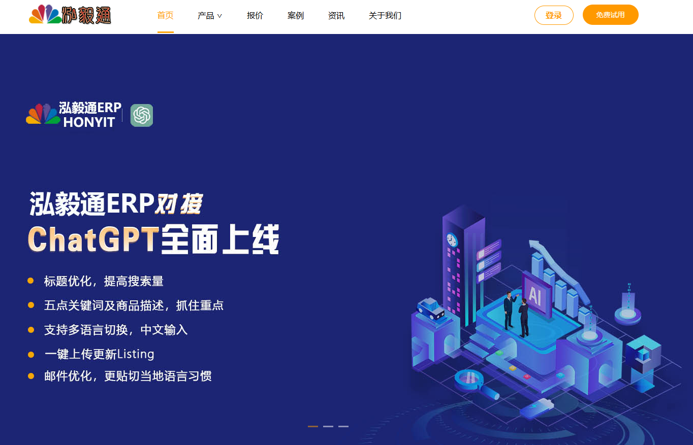 深圳泓毅通跨境ERP